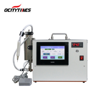 High accurancy Ocitytimes vape cart e cigarette CBD TFM filling machine